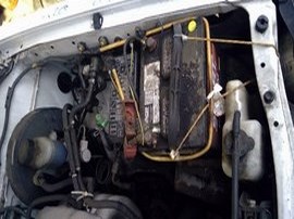 2002 TOYOTA TACOMA WHITE, STD CAB, 2.4 AT, 2WD.  Z24902